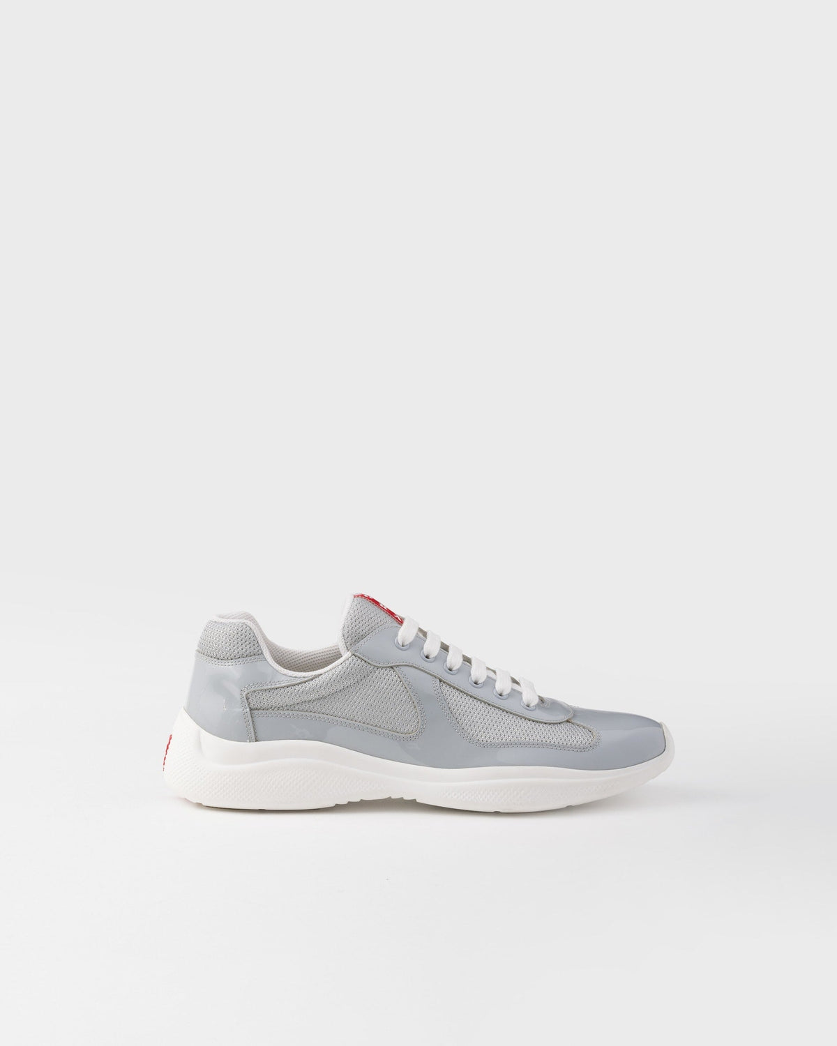 Prada America’s Cup en cuir verni et tissu