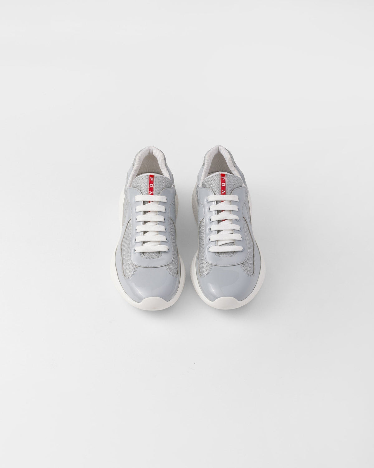 Prada America’s Cup en cuir verni et tissu