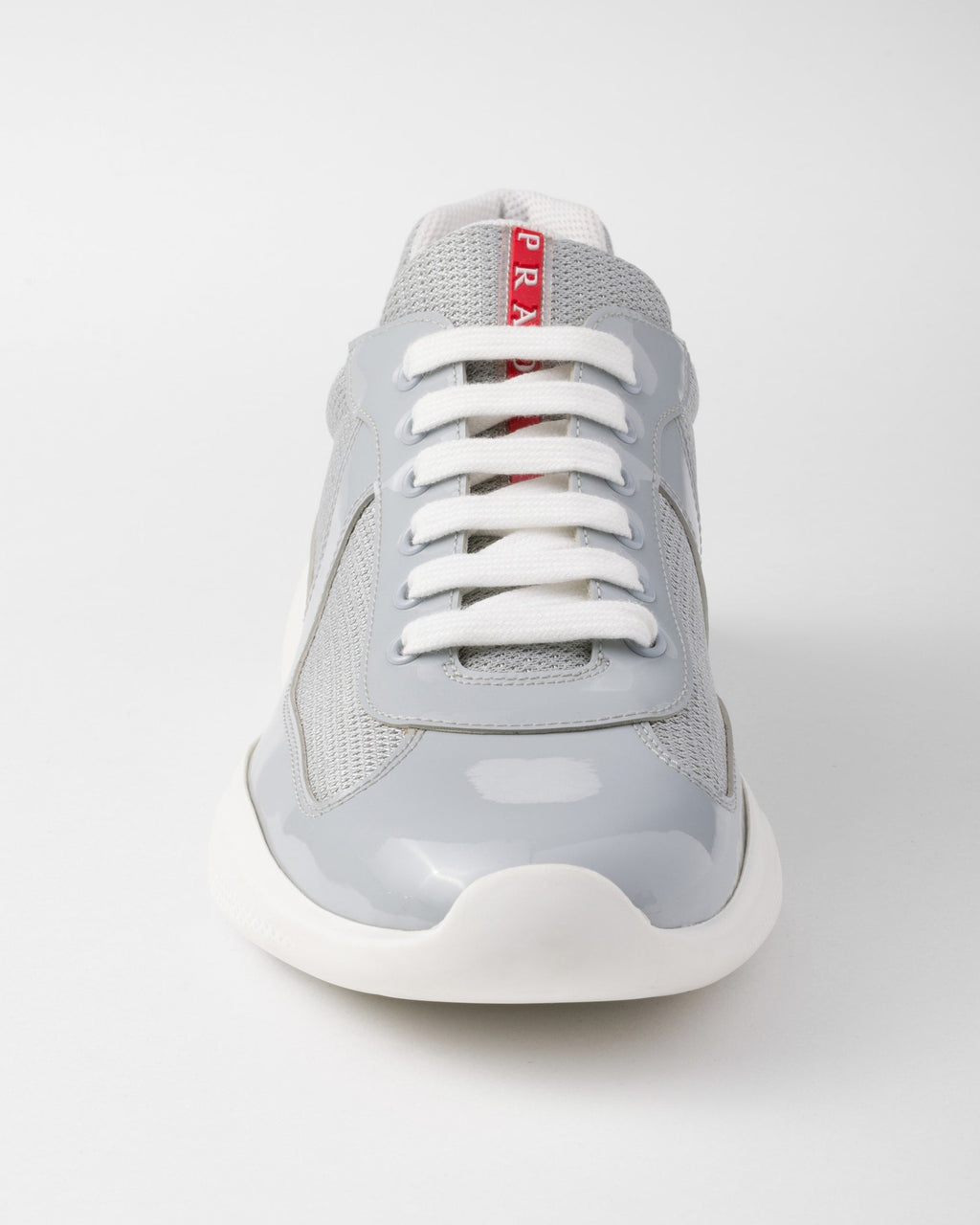 Prada America’s Cup en cuir verni et tissu