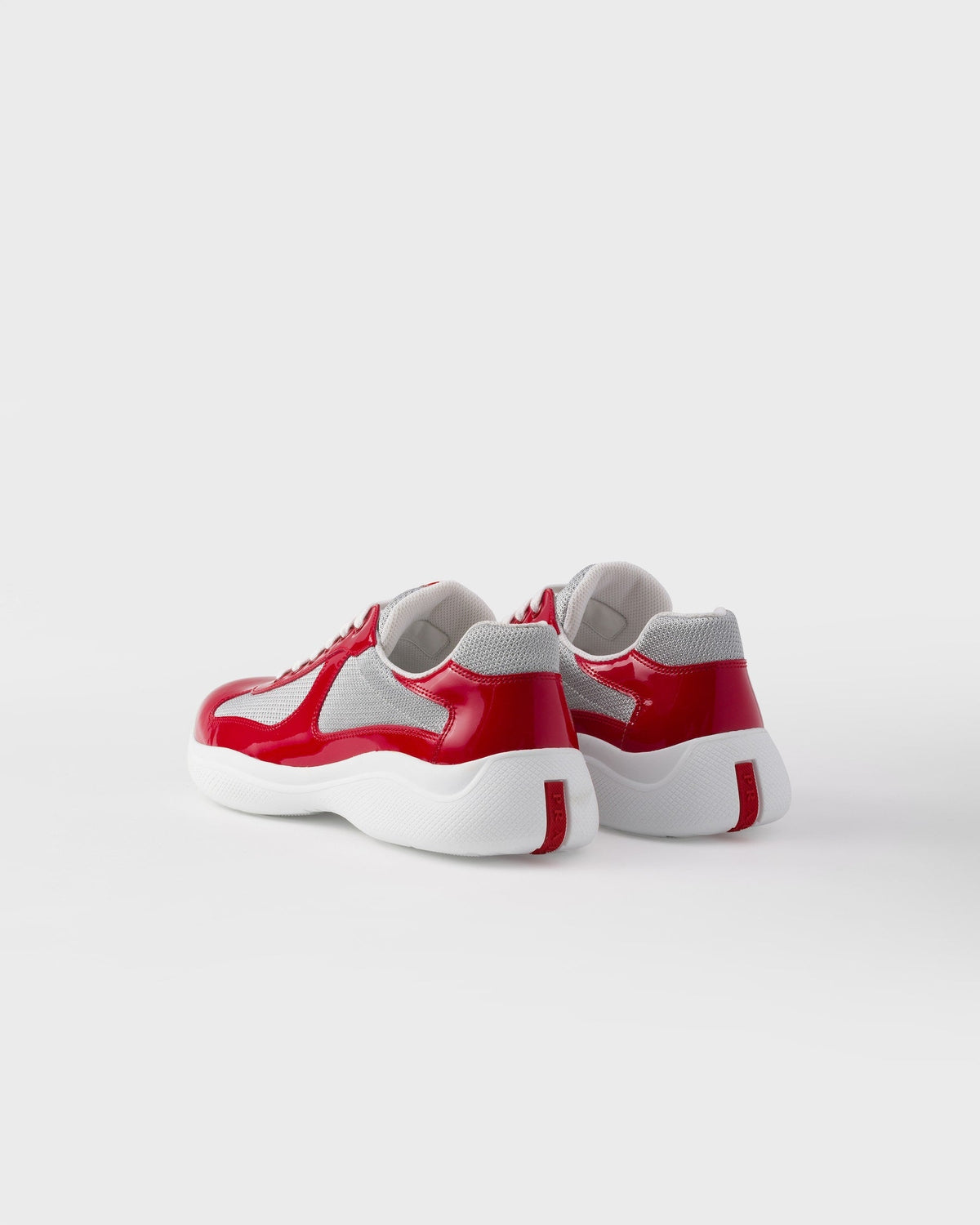 Prada America’s Cup en cuir verni et tissu