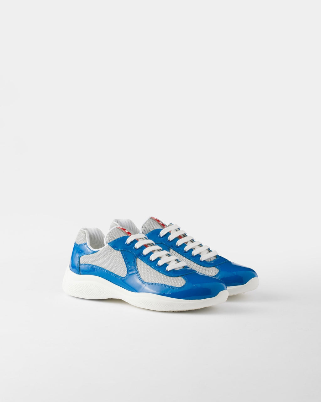 Prada America’s Cup en cuir verni et tissu