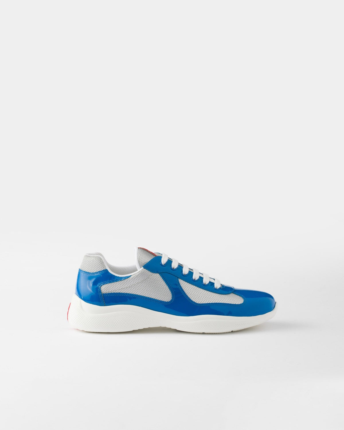 Prada America’s Cup en cuir verni et tissu