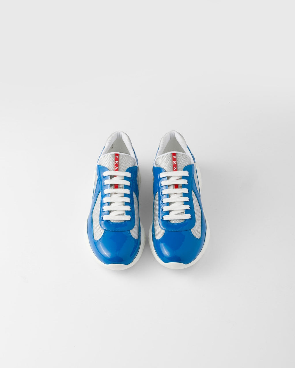 Prada America’s Cup en cuir verni et tissu