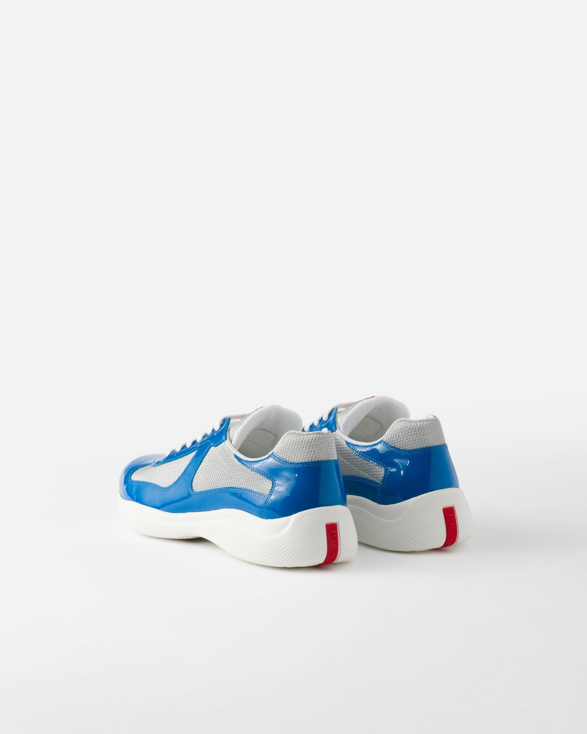 Prada America’s Cup en cuir verni et tissu
