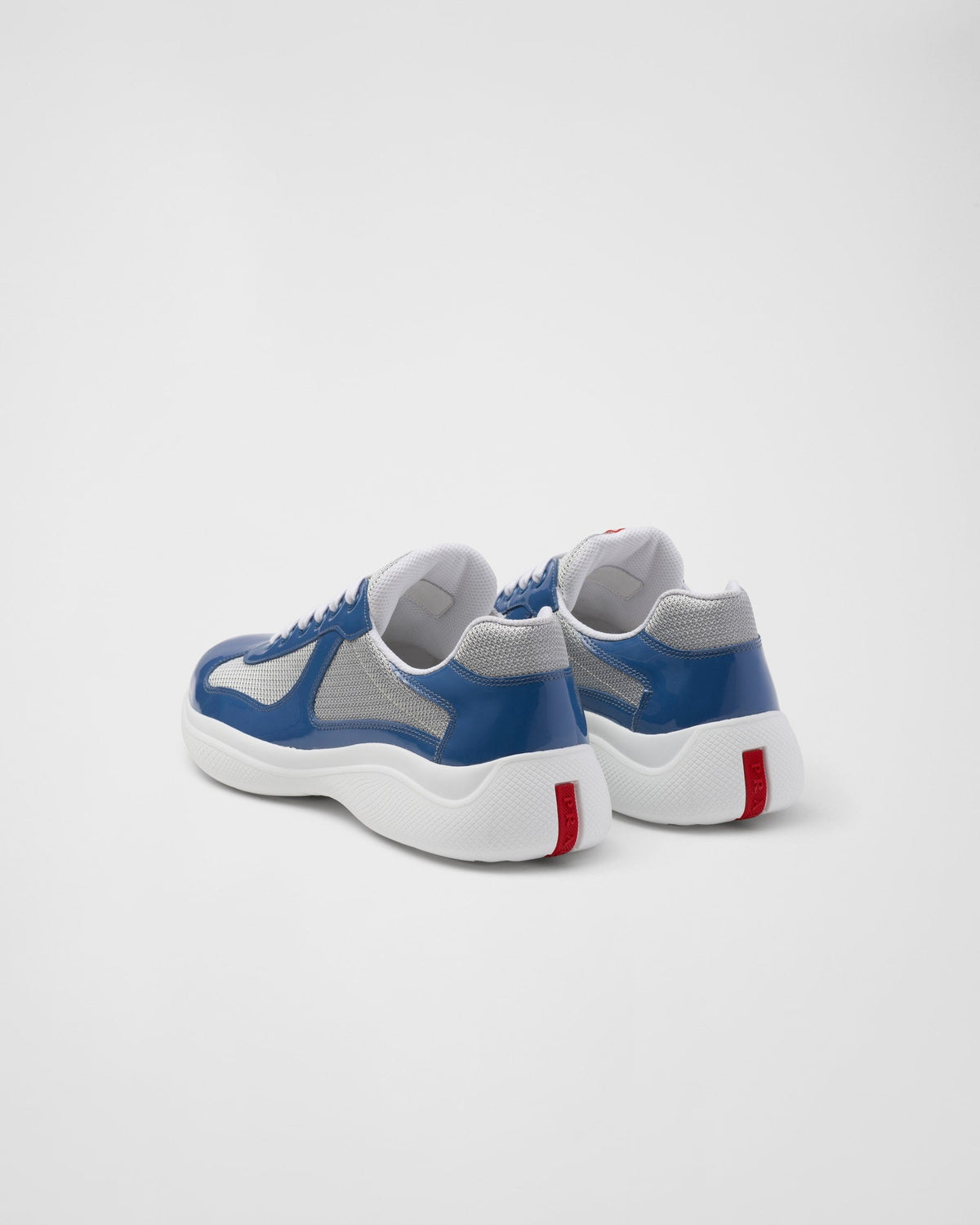 Prada America’s Cup en cuir verni et tissu