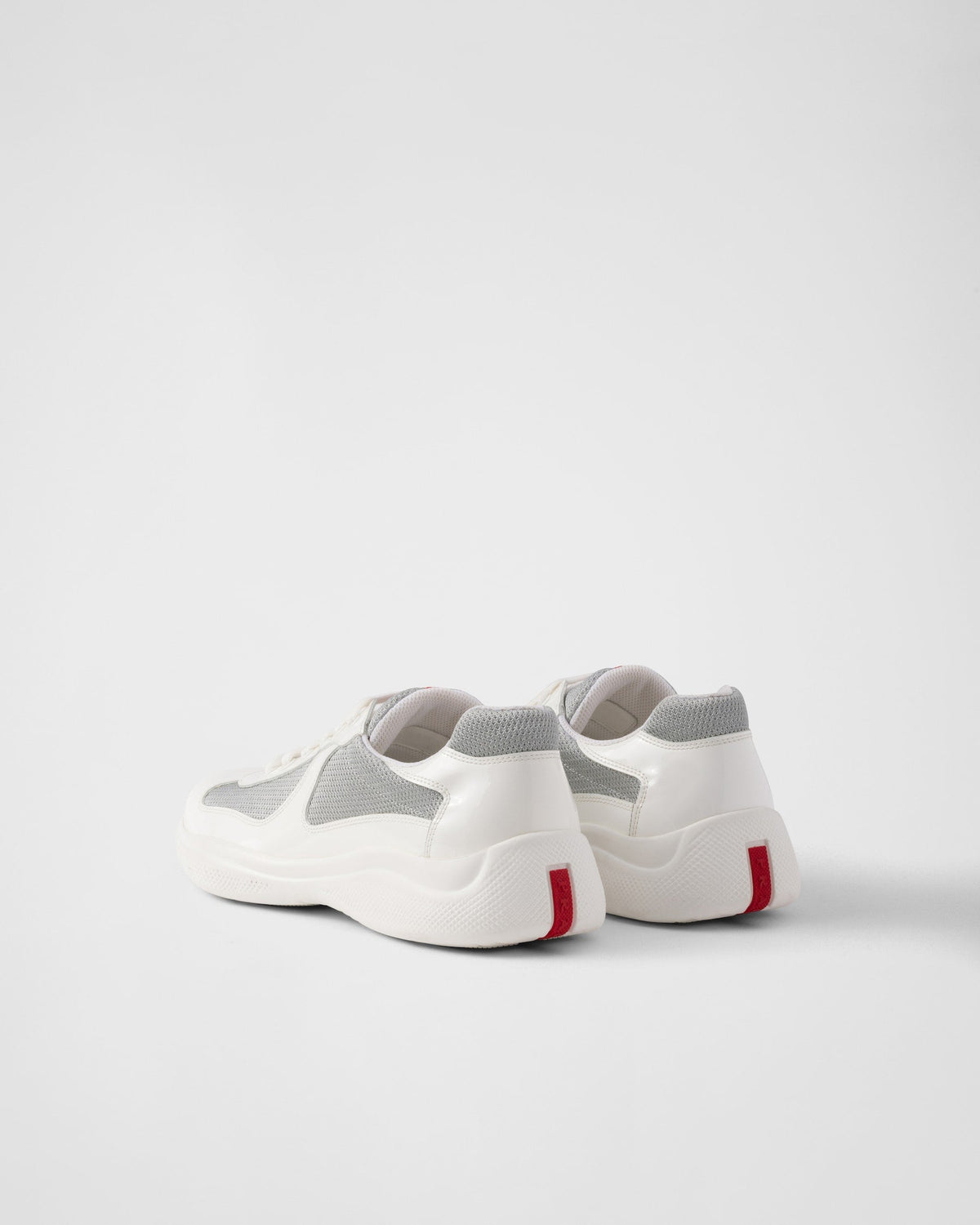 Prada America’s Cup en cuir verni et tissu