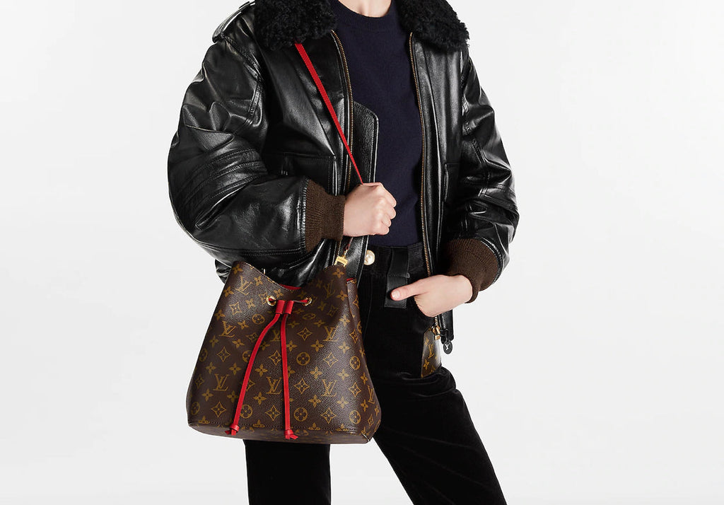 Louis Vuitton Sac néonoé rouge coquelicot