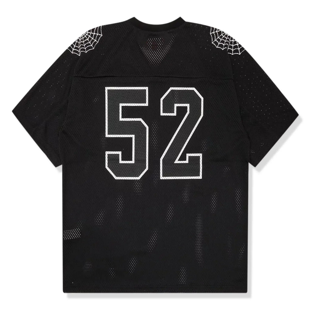 T-shirt Supreme Spiderweb Black Football Jersey