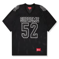 T-shirt Supreme Spiderweb Black Football Jersey